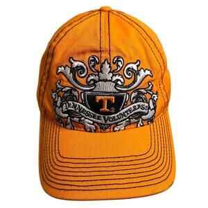 NCAA By Signatures University Of Tennessee Hat Orange Adjustable Baseball Cap OS